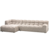 ALLURE CHAISE LONGUE LEFT WOVEN NATURAL MELANGE