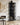 Nordal - PHOENIX skab i jern med 2 låger – sort – B80 × D35 × H214 cm