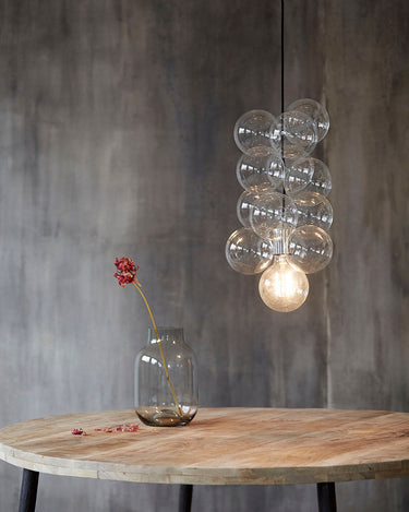 House Doctor - DIY Pendel Glas - Klar 12 Glaskugler