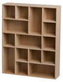 Day - Væghylde, Paulownia træ, 48,5X12X60,5cm