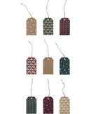 House Doctor Til og fra-kort Saa Gylden Grøn Bordeaux