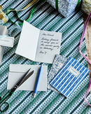 House Doctor - Lykønskningskort, Card w. envelope, Multi, sæt m. 5 stk.