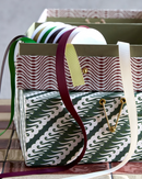 House Doctor - Opbevaringsbokse, Keep, Rød, Grøn, sæt af 2 stk.