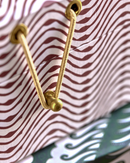 House Doctor - Opbevaringsbokse, Keep, Rød, Grøn, sæt af 2 stk.