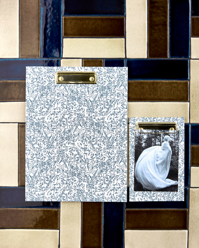 House Doctor - Udklipsholder, Clip, Mørkeblå, sæt af 2 stk.