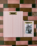 House Doctor - Udklipsholder, Clip, Rød, sæt af 2 stk.