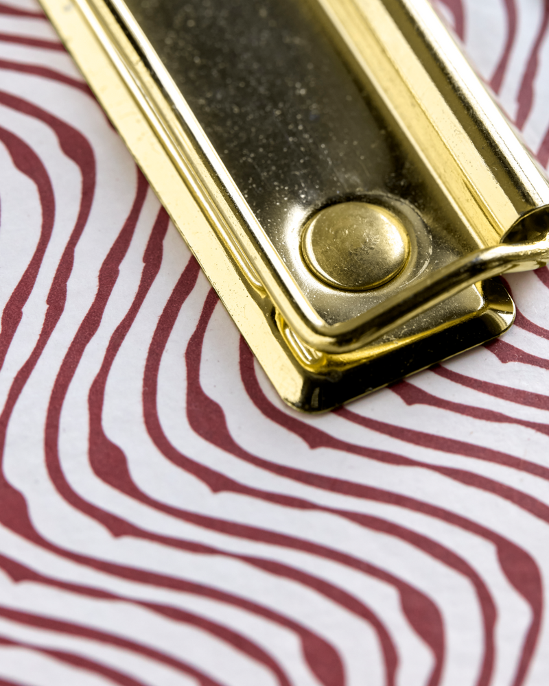 House Doctor - Udklipsholder, Clip, Rød, sæt af 2 stk.