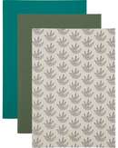 House Doctor Notesbog Draw Hvid Turkis Grøn