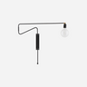 House Doctor - Væglampe, Swing, Sort, 70cm - Bolig og Haven