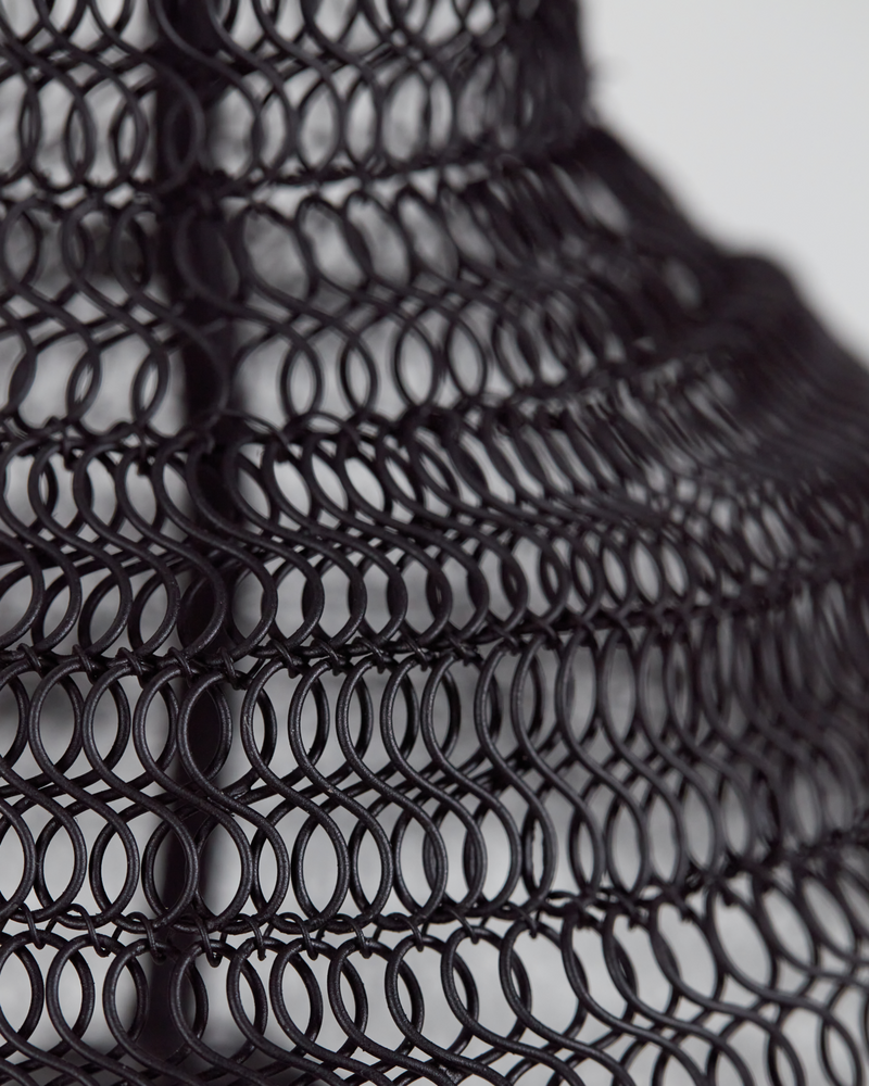 House Doctor - Lampe, Mesh, Sort