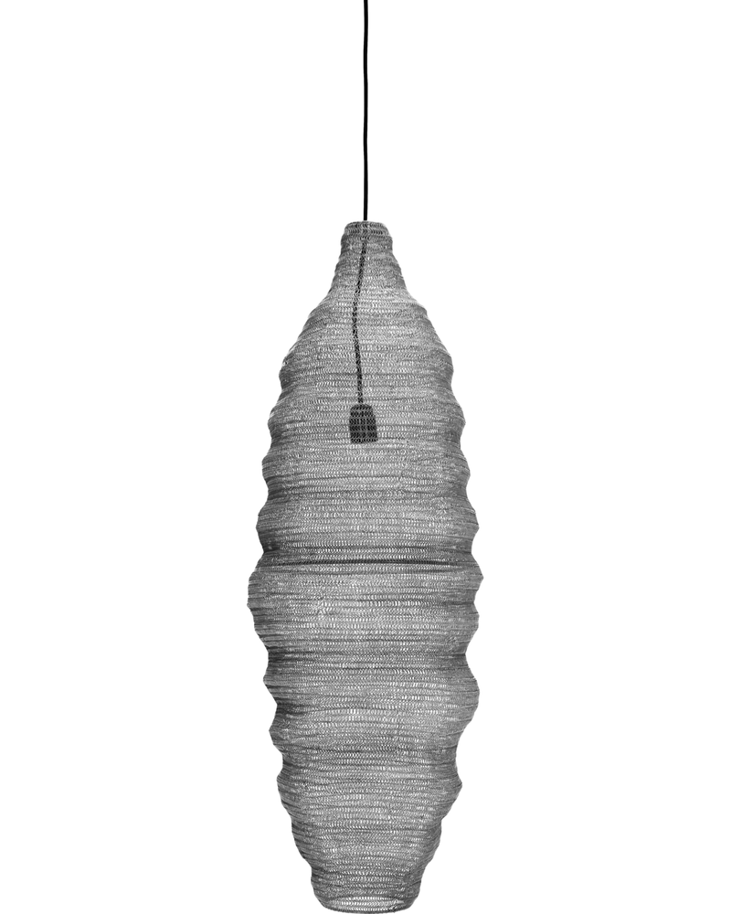 House Doctor Lampe Mesh Børstet sølvfinish