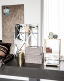 House Doctor - Vitrineskab, Glass, Messing, H41 cm