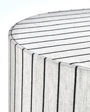 House Doctor - Gulvlampe, Rafi base with Shade, Antik brun, Råhvid, Sort