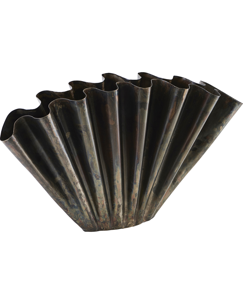 House Doctor Vase Flood Antik brun