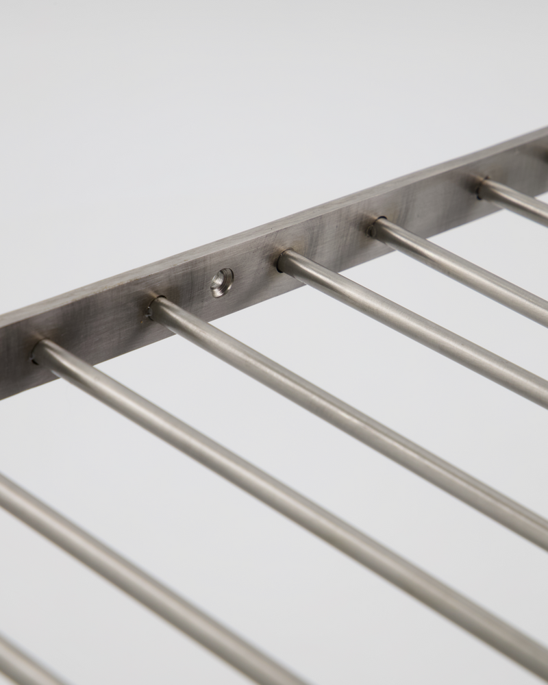 House Doctor - Vinglashylde, Stilio, Antik sølvfinish, L40 cm