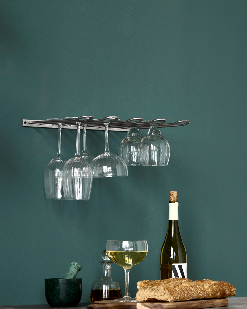 House Doctor - Vinglashylde, Stilio, Antik sølvfinish, L40 cm