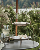 House Doctor - Tallerkenopsats, Sana, Antik messingfinish