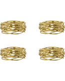 House Doctor Servietringe Ring Gylden