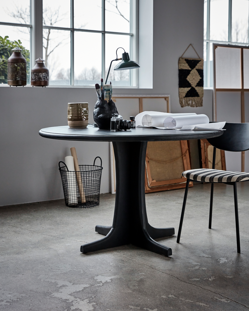 House Doctor - Spisebord, Shaker, Sort, Ø120 cm