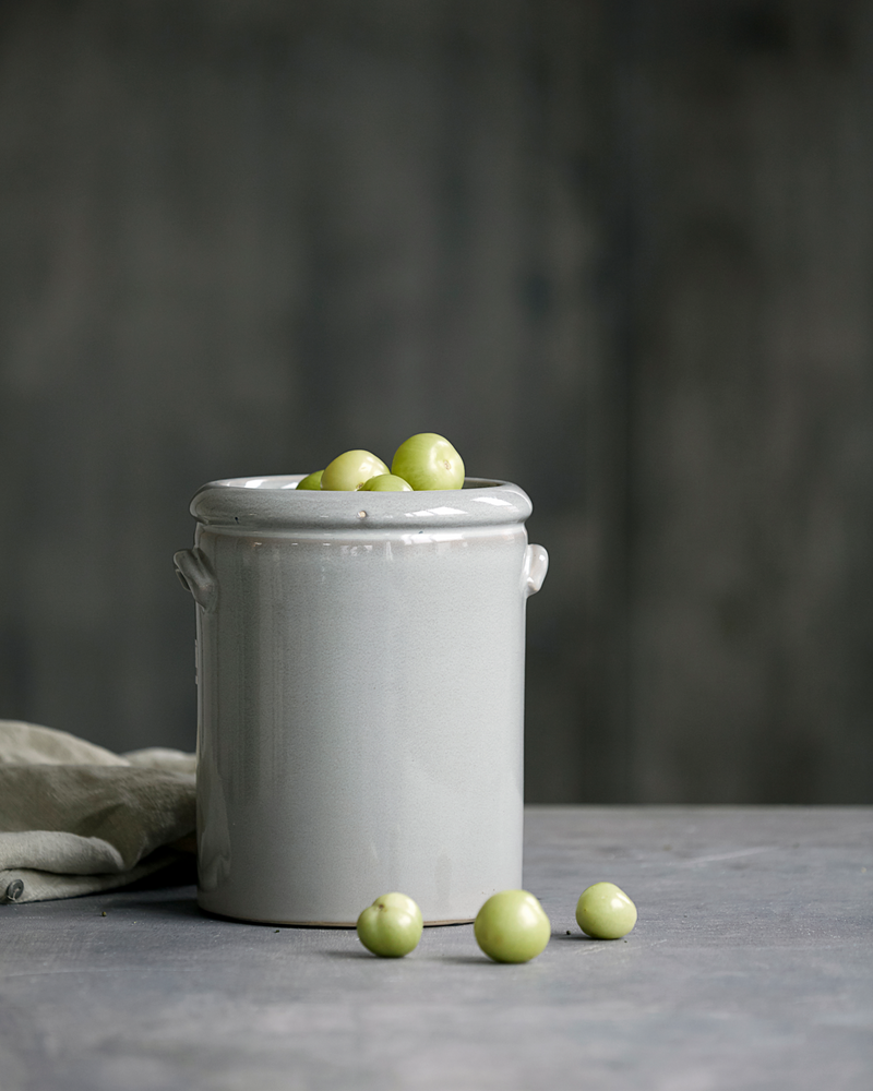 House Doctor - Urtepotte, Pottery M, Lysegrå, H24 cm