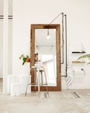 House Doctor - Spejl m. ramme, Pure Nature, Natur