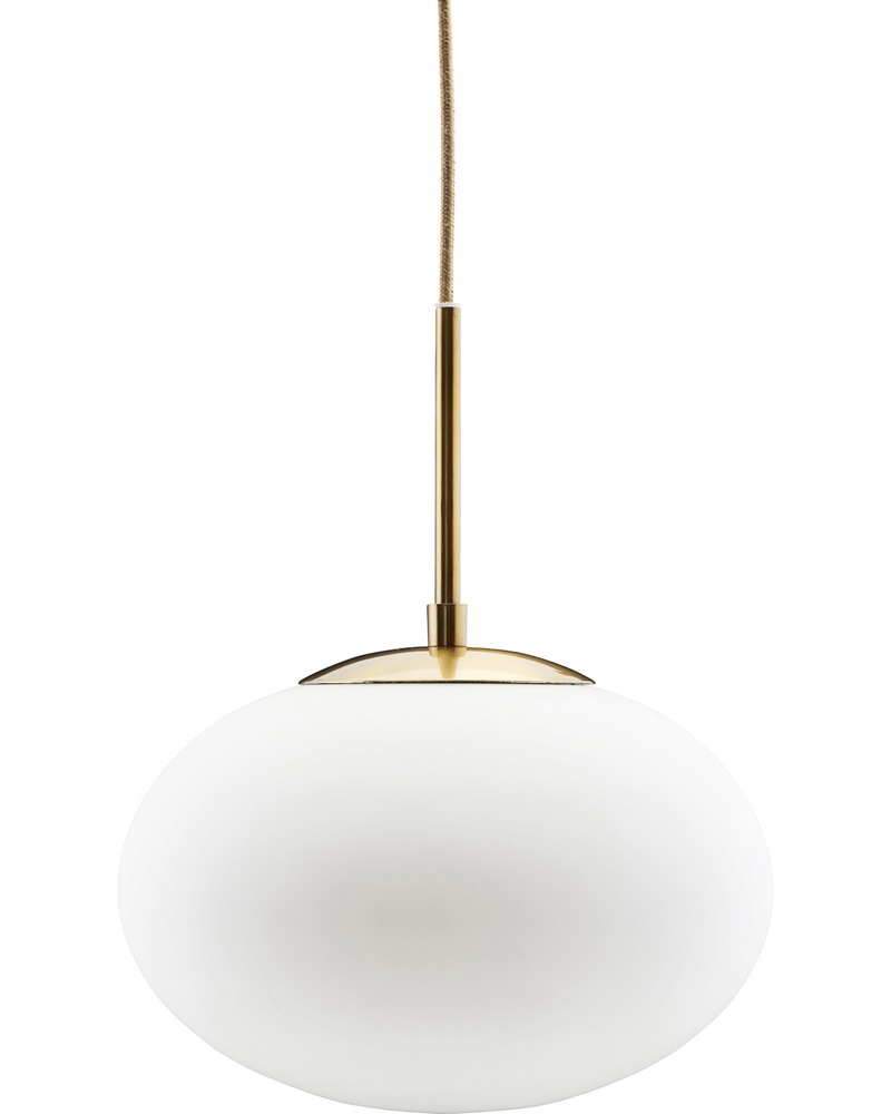 House Doctor Lampe Opal Hvid