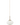 House Doctor Lampe Opal Hvid