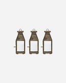 House Doctor - Hurricane, Tilka, Antik messingfinish, sæt 3 stk