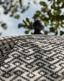 House Doctor - Parasol Port, sort/sand Ø180 cm