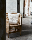 House Doctor - Pudebetræk, Chil, Råhvid, 50x50 cm