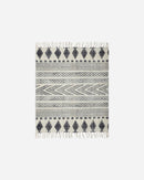 House Doctor - Gulvtæppe, Block, Grå/Sort 230x160 cm