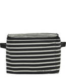 House Doctor Opbevaring Canva Sort Råhvid