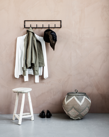 House Doctor - Rack Knagerække i Sort Jern - 60 cm