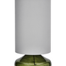 House Doctor Bordlampe Matte Grøn Hvid