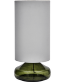 House Doctor Bordlampe Matte Grøn Hvid