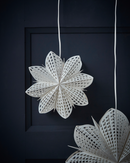 House Doctor - Stjerne, Gint, Hvid, Ø30 cm