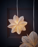 House Doctor - Stjerne, Gint, Hvid, Ø30 cm