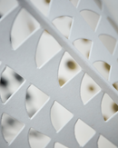 House Doctor - Stjerne, Gint, Hvid, Ø45 cm