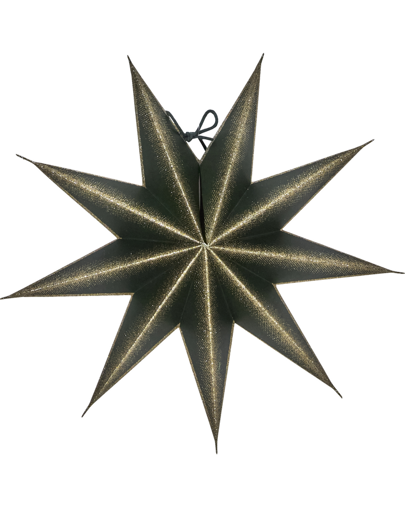 House Doctor Stjerne 9 Point Grøn Champagne