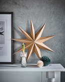 House Doctor - Stjerne, 9 Point, Natur, Champagne, Ø60 cm