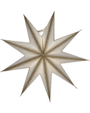 House Doctor Stjerne 9 Point Råhvid Champagne