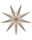 House Doctor Stjerne 9 Point Råhvid Champagne