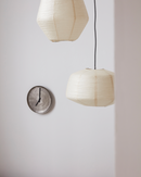 House Doctor - Ur, Curva, Sølv oxideret Ø30 cm