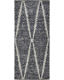 House Doctor Tæppe Kin Sort Råhvid