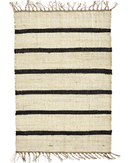 House Doctor Tæppe Sima Sort Natural