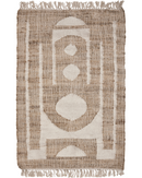 House Doctor Tæppe Rostro Natur Råhvid