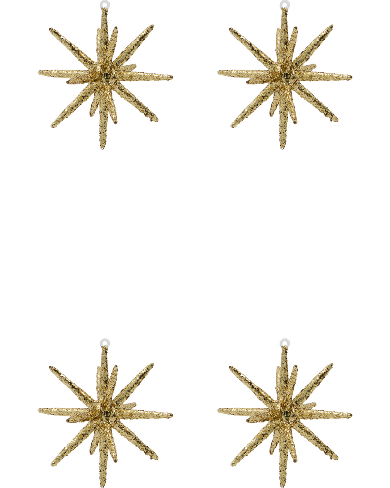 House Doctor Julepynt Spike Brun m. glimmer