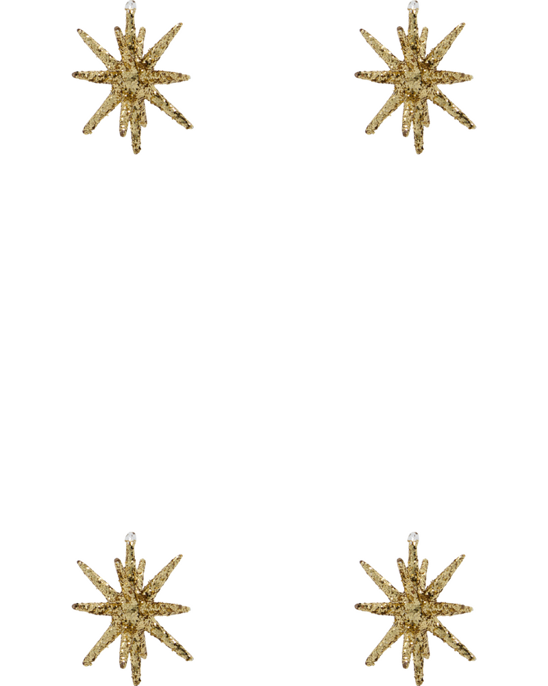 House Doctor Julepynt Spike Brun m. glimmer