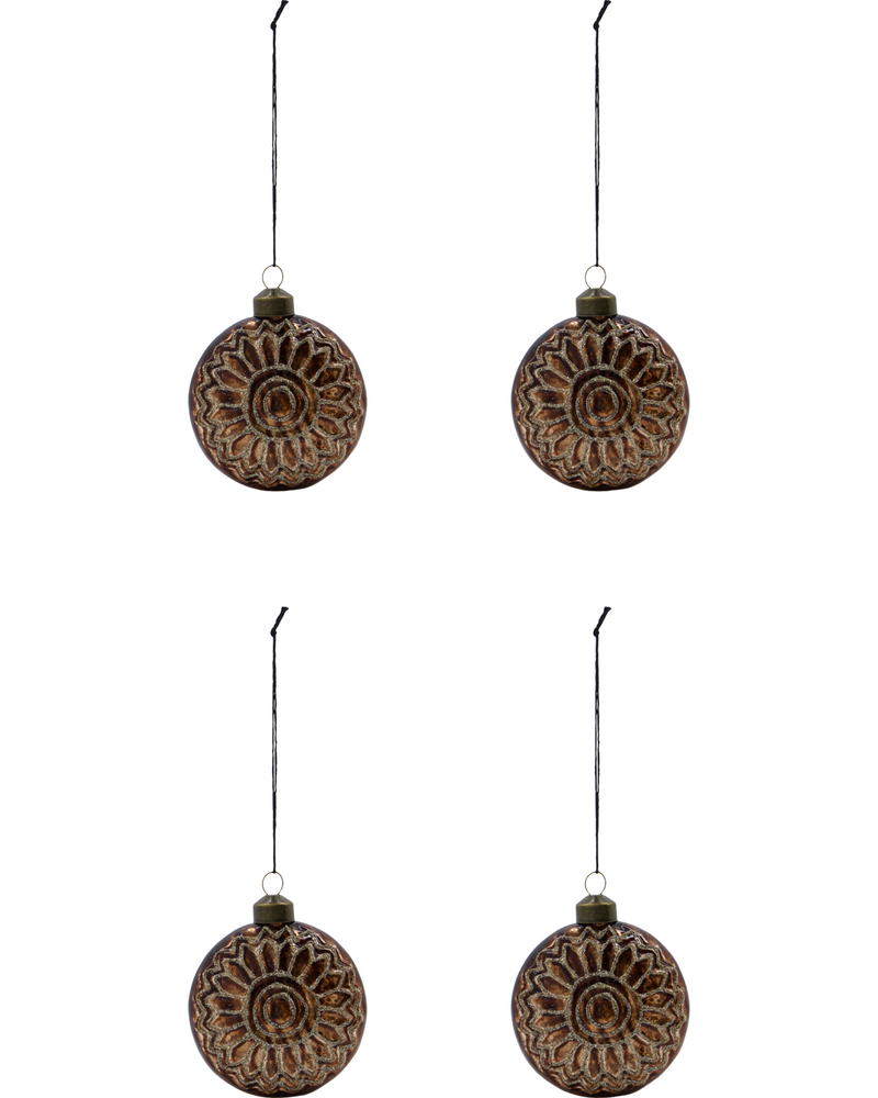 House Doctor Julepynt Circulo Brun