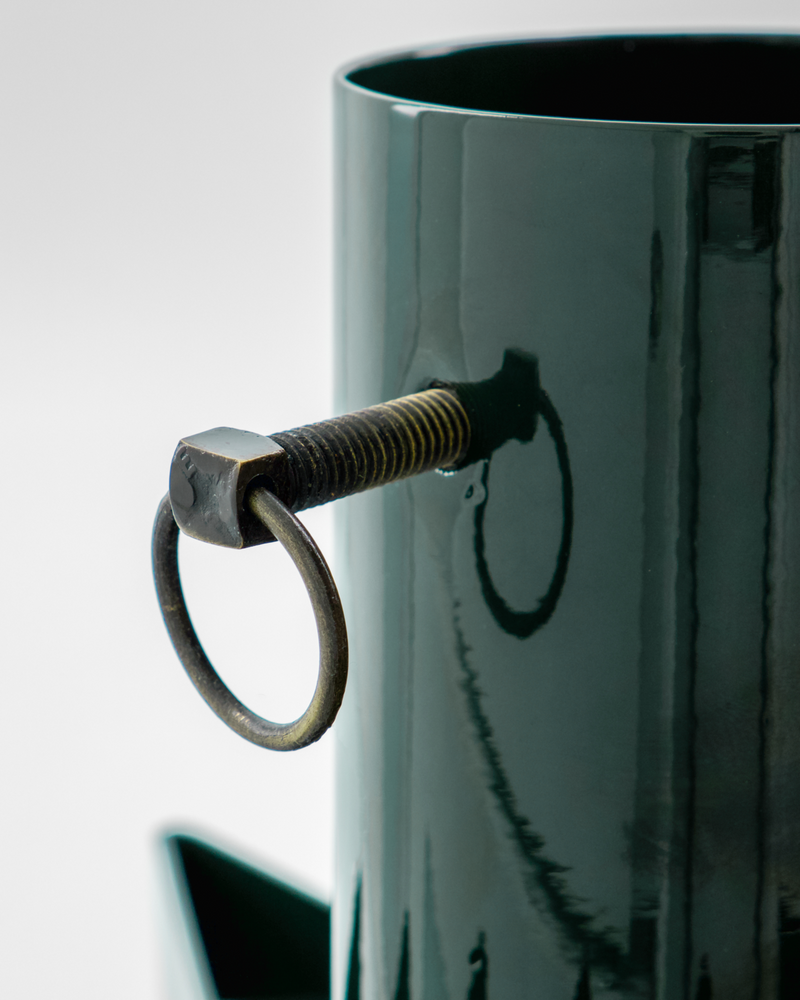 House Doctor - Juletræsfod, Star, Mørkegrøn, H20 cm